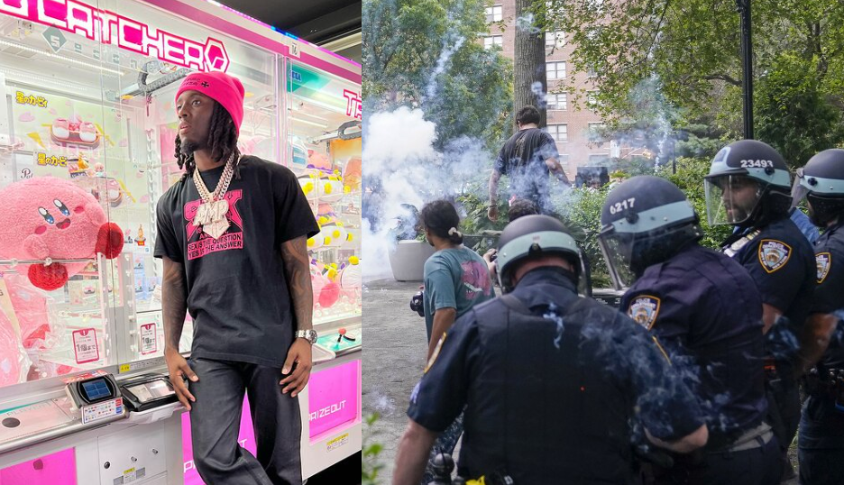 VIDEO Războiul pentru ”gratis”. Mii de oameni s-au încăierat la New York, pentru un give-away organizat de un influencer