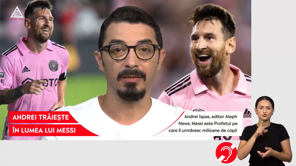 TESTIMONIAL. Andrei Ispas: Trăiesc în Aleph: Messi este Dumnezeul meu