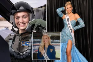 Primul ofițer al Forțelor Aeriene care câștigă titlul de Miss. Madison a obținut licența de pilot la 16 ani