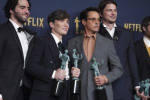 „Oppenheimer” a câștigat premiul cel mare la Screen Actors Guild Awards