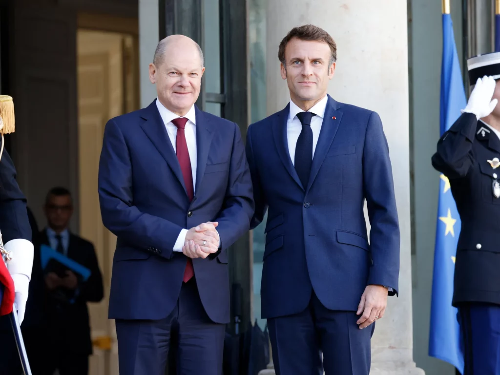 Macron, Scholz și Tusk au întâlnire șoc la Berlin. Cei trei vor discuta asupra situației Ucrainei