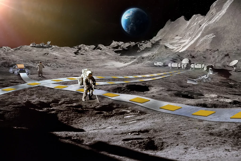NASA plănuiește un sistem feroviar de înaltă tehnologie pe Lună. Astronauții se pregătesc pentru misiunea din 2028