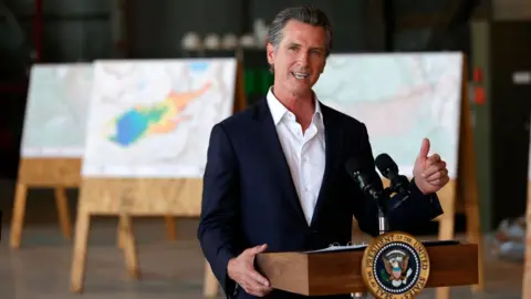 Getty Images Guvernatorul Californiei Gavin Newsom