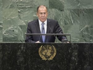 Serghei Lavrov avertizează Occidentul în cadrul unei conferințe ONU să nu lupte cu „puterea nucleară”