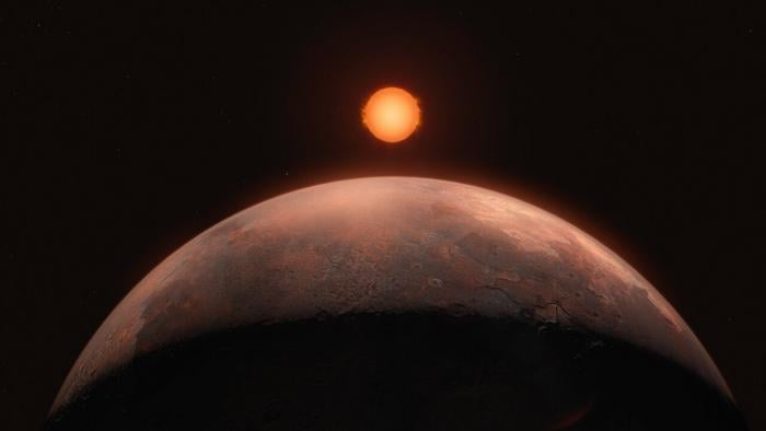Telescopul VLT al ESO a descoperit Barnard b, o exoplanetă cu masă mică în jurul stelei Barnard