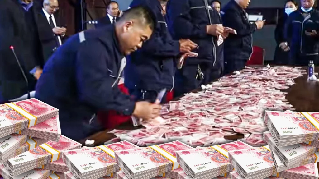 Angajații dintr-o companie au avut la dispoziție 11 milioane $ pe masă. Fiecare a luat acasă suma pe care a putut să o numere în 15 minute