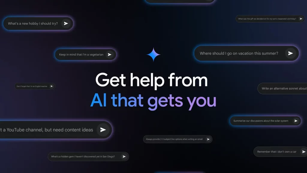 Google optimizează Gemini. Oferă răspunsuri personalizate și recomandări pentru restaurante sau călătorii