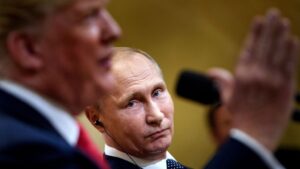 Statele Unite negociază la două mese: Trump vrea resursele Ucrainei, iar Putin vrea Ucraina