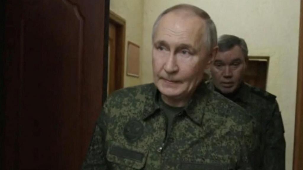 Putin a vizitat regiunea Kursk pentru prima dată de la alungarea forţelor ucrainene