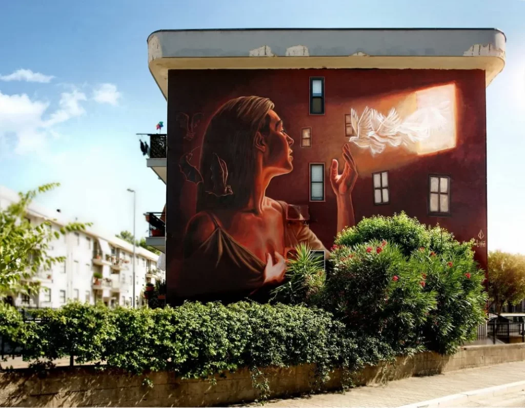Orașul Stornara din Italia a devenit popular datorită picturilor murale. Înainte de 2018, orașul era gol