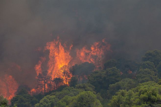 Ai grijă dacă ai o vacanță în Grecia. În ultimele 24 de ore au izbucnit 50 de incendii, iar autoritățile au transmis o alertă de călătorie