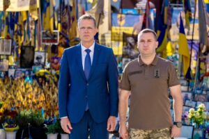 Ucraina a sărbătorit Ziua Independenței alături de partenerii occidentali. România a fost reprezentată de ministrul Apărării