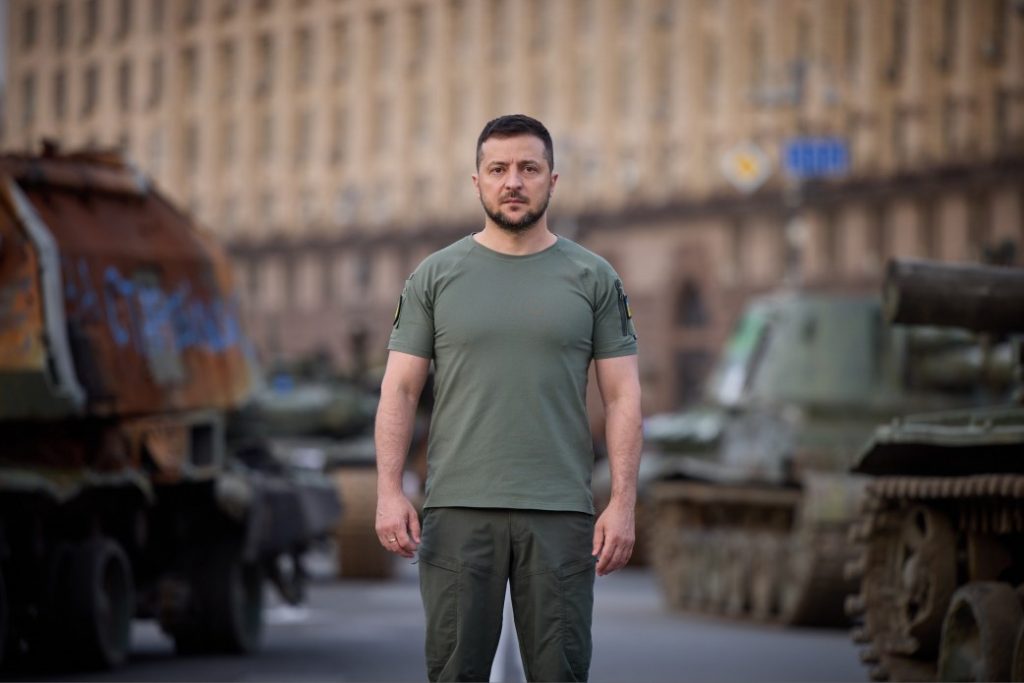 Zelenski, de Ziua Independenţei Ucrainei: „Construim o Ucraină puternică. Să fie suficient pentru a trăi în siguranţă şi pace”